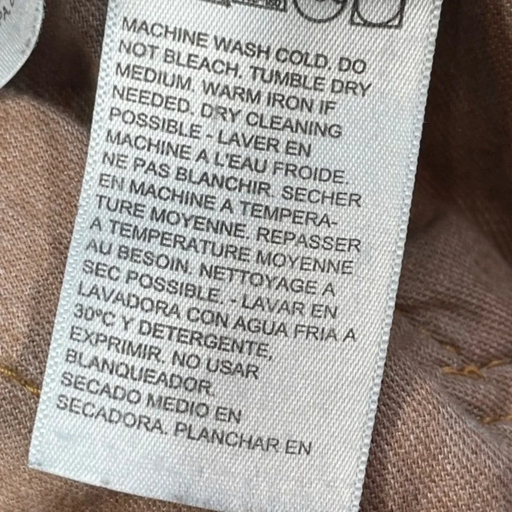 Levi's Brown 512 Slim Taper Raw Hem Jeans Mens 32x30